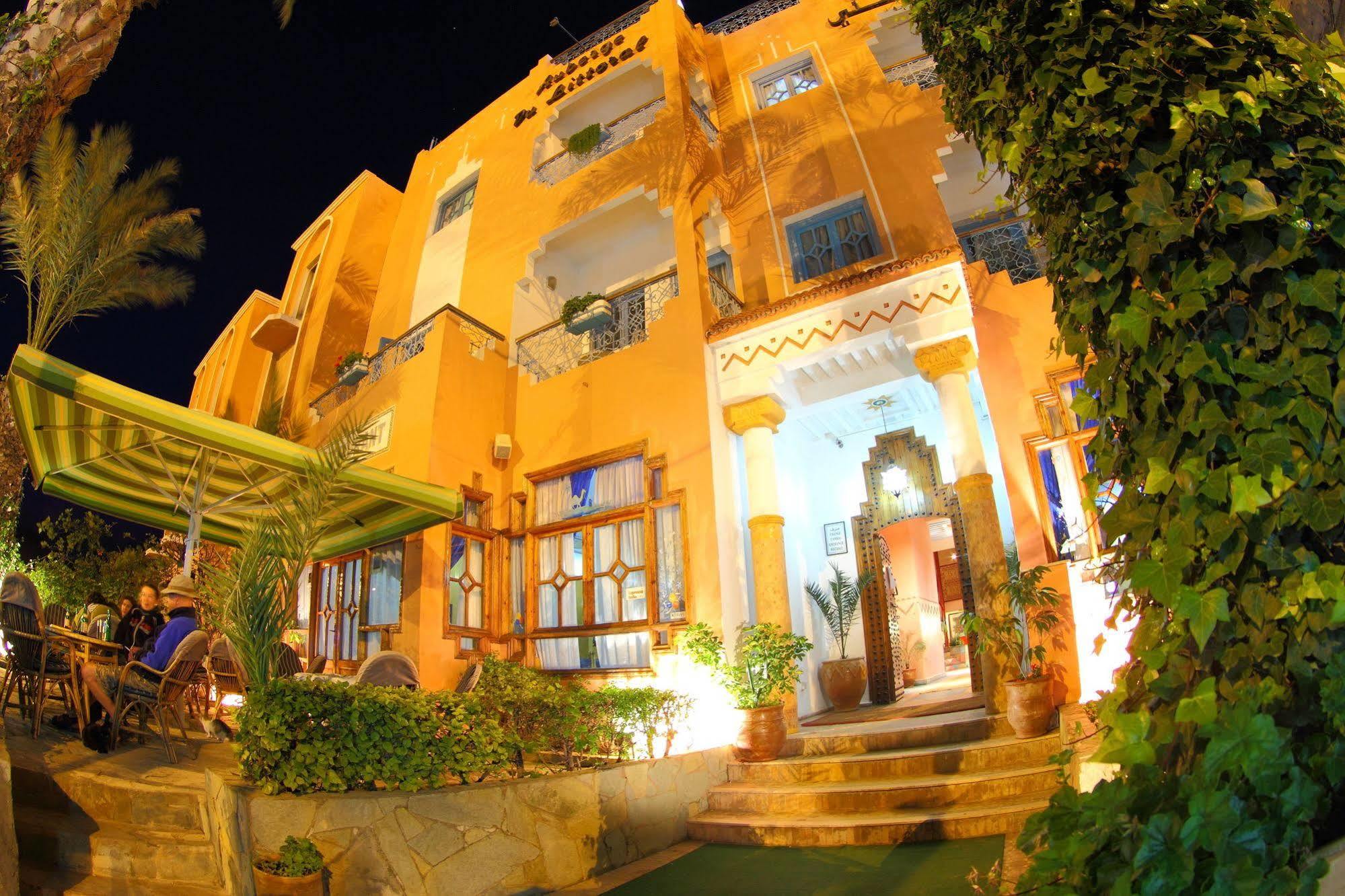 Hotel Auberge Du Littoral Aourir Exteriör bild