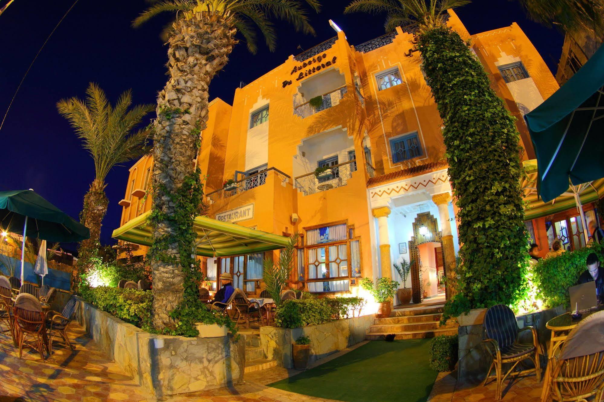 Hotel Auberge Du Littoral Aourir Exteriör bild